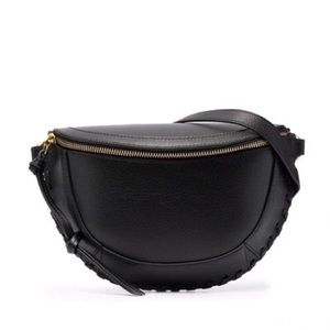 Isabel Marant black leather crossbody bag shoulder bag